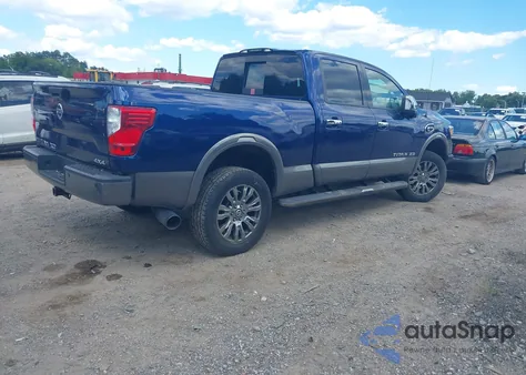 2016 Nissan Titan Xd Platinum Reserve Diesel from USA, damaged, VIN 1N6BA1F47GN508630
